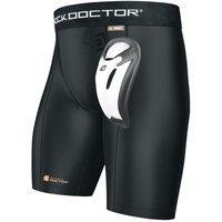 Shock Doctor Men's Core Compression Shorts in Black | Size: Small