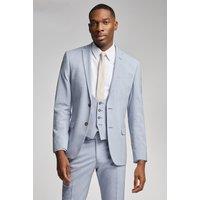 Antique Rogue Men's Cloud Blue Slim Jacket | Size: 38L