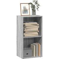 Berkfield Home Bookcase Grey Sonoma 40x30x77 cm Engineered Wood | Size: 40 x 30 x 77 cm
