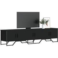 TV Cabinet Black 180x34x41 cm Engineered Wood