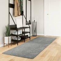Berkfield Home Shaggy Rug PAMPLONA High Pile Modern Green 80x250 cm | Size: Medium