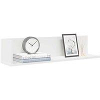 Berkfield Home Wall Shelves 2 pcs White 75x16.5x16.5 cm Engineered Wood