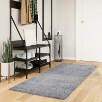 Berkfield Home Shaggy Rug PAMPLONA High Pile Modern Blue 80x200 cm | Size: Medium