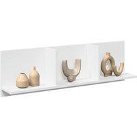 Berkfield Home Wall Cabinet 100x16.5x30 cm White Engineered Wood