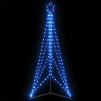 Berkfield Home Christmas Tree Light 363 LEDs Blue 182 cm