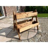 Charles Taylor Trading Country Kitchen Double Herb Garden Extra Large in Brown