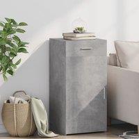 Berkfield Home Sideboard Concrete Grey 45x42.5x93 cm Engineered Wood