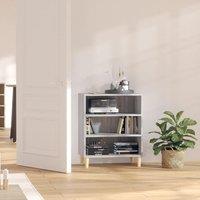 Berkfield Home Sideboard Grey Sonoma 57x35x70 cm Engineered Wood | Size: 57 x 35 x 70 cm