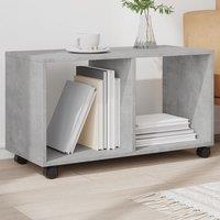 vidaXLRollingCabinetConcrete Grey 72x33x42.5 cm Engineered Wood