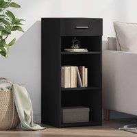 Berkfield Home Sideboard Black 40x42.5x93 cm Engineered Wood