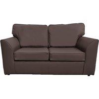 Furnishings For Less UK Danbury Leather 2 Seater Sofa Full Back Black, Brown or Grey