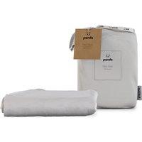 Panda London 100% Bamboo Bedding Fitted Sheet in White | Size: Emperor