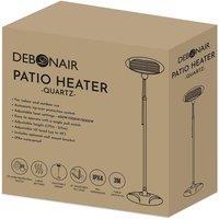 Envie Adjustable Indoor & Outdoor Use Waterproof 'Patio Heater' in Black