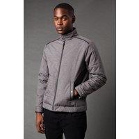 Maine Men's Grey Short Padded Jacket | Size: XL