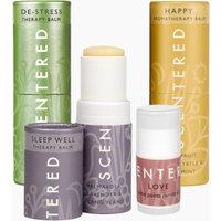 Scentered Women's Aromatherapy Balm Set 'Positive & Relaxed' with 'Love' Travel Balm