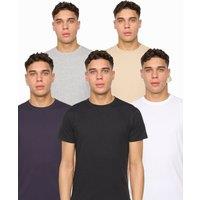 Duck&Cover Men's Frankinz T-Shirt 5pk | Size: Small
