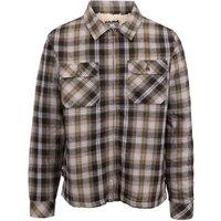 Trespass Men's Danehill Sherpa Lined Shirt in Grey | Size: Medium