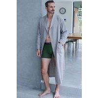 Prince of Wales Check Brushed Cotton Dressing Gown