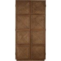 Orsina Stylish Cabinet, Functional Design Storage Cabinet For Livingroom, Premium Solid Wooden Display Cabinet in Brown