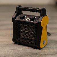 Marco Paul Black Industrial Electric Heater Space Heaters for Workshops Garage Heater