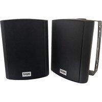 Loops Outdoor Rated Active Bluetooth Wall Speakers - 120W 5.25 IP56 - Black Wireless