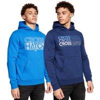 Crosshatch Men's Larmen Hoodie 2pk in Navy | Size: Small