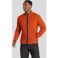 Craghoppers Men's CO2 Renu' Full Zip Fleece in Orange | Size: 2XL