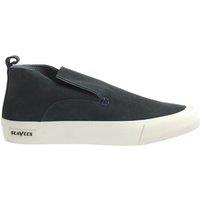 Seavees Men's Huntington Middle Deep Navy Suede Slip-On Shoes in Blue | Size: 7