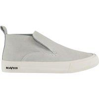 Seavees Women's Huntington Middie Slip-On Grey Suede Leather Boots | Size: 4