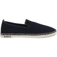 Seavees Women's Ocean Park Slip-On Blue Suede Leather Espadrilles | Size: 4