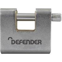 Squire Defender Armoured Lock - DFAW80 in Grey