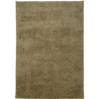 Kukoon Neutral Plush Soft Textured Sage Area Rug in Green | Size: 60 cm x 240 cm