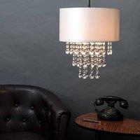 ValueLights Jesmond Grey Ceiling Pendant Shade