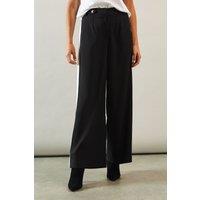Side Stripe Wide Leg Trousers