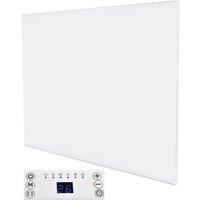MYLEK Ultra Slim Electric Panel Heater with 24/7 Timer IP24 Rated 1.5kW in White