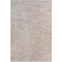 Kukoon Grey Abstract Outdoor, Garden & Patio Area Rug in Beige | Size: 120 cm x 170 cm