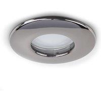 ValueLights Downlight Fire Rated IP65 Ceiling Light Fitting 10 Pack in Black