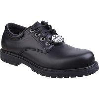 Skechers Workwear Men's Cottonwood Elks SR Occupational Shoe in Black | Size: 7