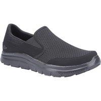 Skechers Men's Flex Advantage - McAllen Sr Occupational Shoe in Black | Size: 8