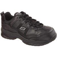Skechers Men's Soft Stride - Grinnell Safety Shoe in Black | Size: 6