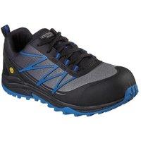 Skechers Men's Puxal Safety Trainers in Black | Size: 7
