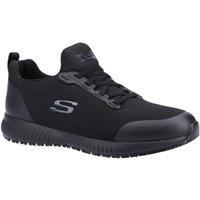 Skechers Men's Squad SR Myton Occupational Shoe in Black | Size: 11