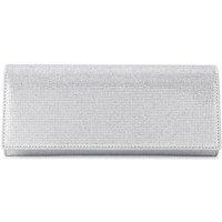 KG Kurt Geiger Women's 'Baily' Suedette Bag in Silver