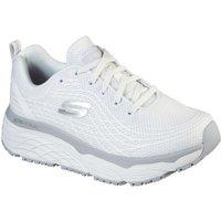Skechers Women's Max Cushioning Elite Sr Occupational Shoes in White | Size: 7