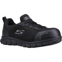 Skechers Women's Sure Track Jixie Safety Shoes in Black | Size: 7