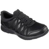 Skechers Women's Ghenter Dagsby Occupational Shoes in Black | Size: 3