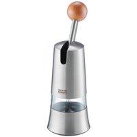 Kuhn Rikon Epicurean Stainless Steel Ratchet Grinder for Salt, Pepper & Spices - Silver