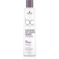 Schwarzkopf BC Clean Balance Deep Cleansing Shampoo 250ml in Clear
