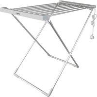 Igenix Foldable Electric Heated Airer in Silver