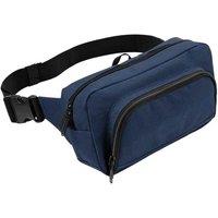 Bagbase Polyester Waist Bag in Navy